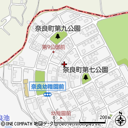 神奈川県横浜市青葉区奈良町2423-37周辺の地図