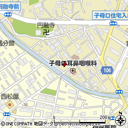 神奈川県川崎市高津区子母口987周辺の地図