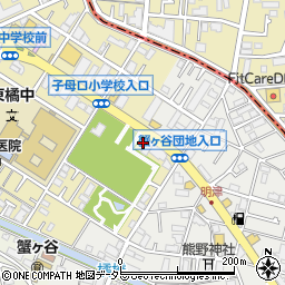 神奈川県川崎市高津区子母口571周辺の地図