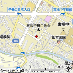 神奈川県川崎市高津区子母口778周辺の地図