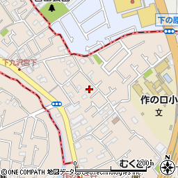 神奈川県相模原市緑区下九沢529-3周辺の地図