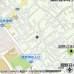 神奈川県相模原市中央区淵野辺本町3丁目14-7周辺の地図