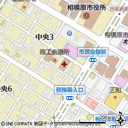 相模原市立総合学習センター周辺の地図