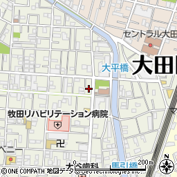 長谷川生花店周辺の地図