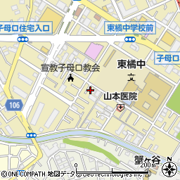 神奈川県川崎市高津区子母口773周辺の地図