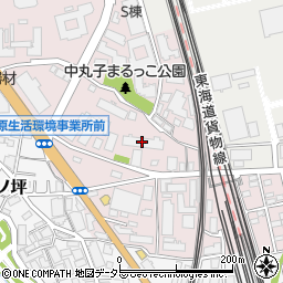 コスモシティ武蔵小杉周辺の地図