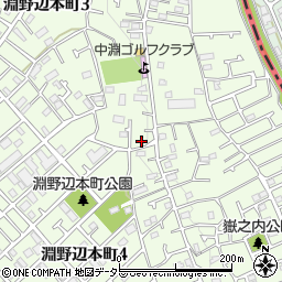 神奈川県相模原市中央区淵野辺本町3丁目40-19周辺の地図