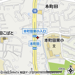 東京都町田市本町田3358周辺の地図