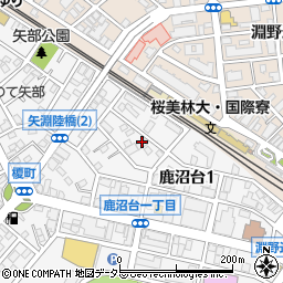 鍵の１１０番アーク神奈川・東京多摩地区２４時間受付センター周辺の地図