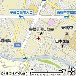 神奈川県川崎市高津区子母口777周辺の地図