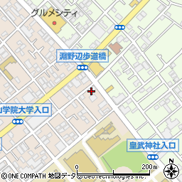 神奈川県相模原市中央区淵野辺5丁目9-3周辺の地図