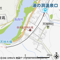 岐阜県美濃市保木脇174周辺の地図