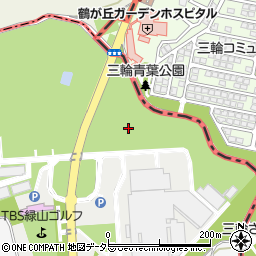 神奈川県横浜市青葉区緑山周辺の地図