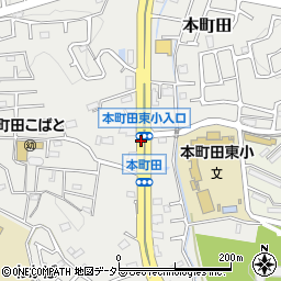 本町田周辺の地図