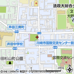 ユーコープ井田三舞店周辺の地図