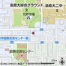 海上幕僚監部川崎特別借受官舎周辺の地図