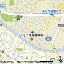 神奈川県川崎市高津区子母口984周辺の地図