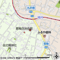 神奈川県相模原市中央区田名2785-1周辺の地図