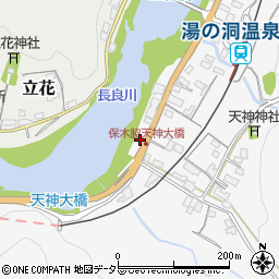 岐阜県美濃市保木脇168周辺の地図