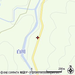 岐阜県揖斐郡揖斐川町坂内坂本2651周辺の地図