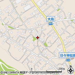 神奈川県相模原市緑区大島2821-2周辺の地図