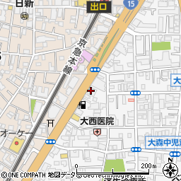 慶錦閣 大森町店周辺の地図