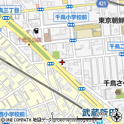 なの花薬局　武蔵新田店周辺の地図