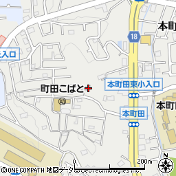 東京都町田市本町田2930周辺の地図