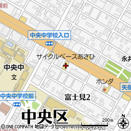 神奈川県相模原市中央区富士見2丁目7-3周辺の地図