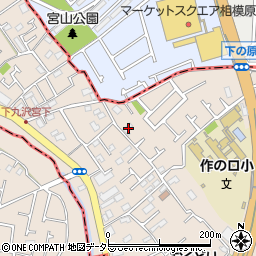 神奈川県相模原市緑区下九沢484周辺の地図