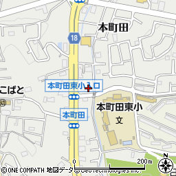 東京都町田市本町田3317周辺の地図