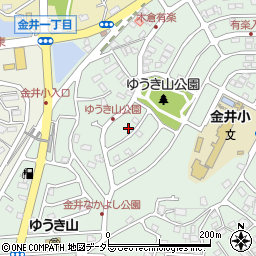 東京都町田市金井ヶ丘1丁目周辺の地図
