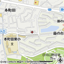 東京都町田市本町田3206-8周辺の地図