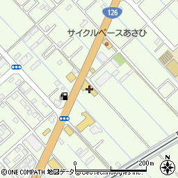 千葉三菱コルト自動車販売（株）東金店周辺の地図