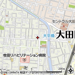 セブンイレブン大田区西蒲田１丁目店周辺の地図