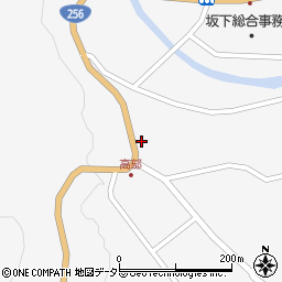 岐阜県中津川市坂下3103-4周辺の地図