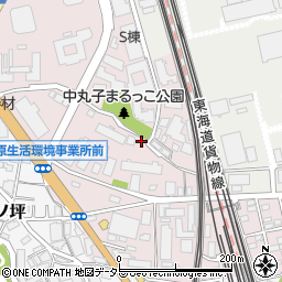 神奈川県川崎市中原区中丸子1258周辺の地図