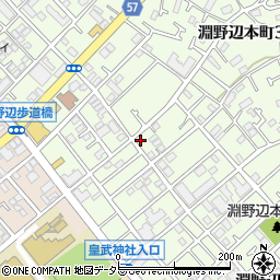 神奈川県相模原市中央区淵野辺本町3丁目10-28周辺の地図