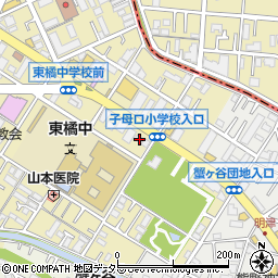 神奈川県川崎市高津区子母口561周辺の地図