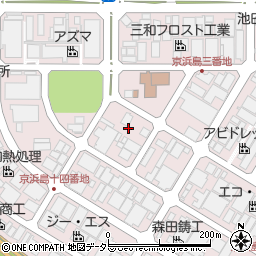 東京都大田区京浜島2丁目周辺の地図