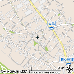 神奈川県相模原市緑区大島2819周辺の地図