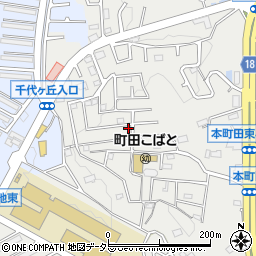 東京都町田市本町田2934-6周辺の地図