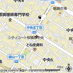 株式会社もち吉　相模原中央店周辺の地図