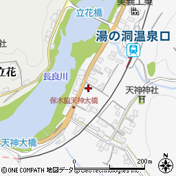岐阜県美濃市保木脇182-2周辺の地図