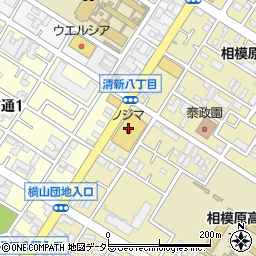 株式会社ノジマ　でんわ館相模原本店周辺の地図