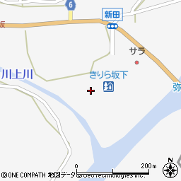 岐阜県中津川市坂下450周辺の地図