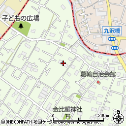 神奈川県相模原市中央区田名2691-3周辺の地図