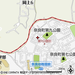 神奈川県横浜市青葉区奈良町2423-183周辺の地図