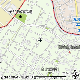 神奈川県相模原市中央区田名2706周辺の地図
