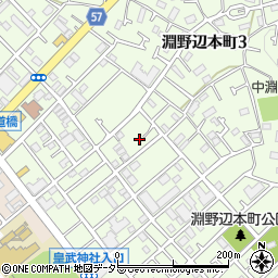神奈川県相模原市中央区淵野辺本町3丁目10-12周辺の地図
